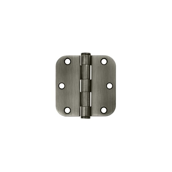 Deltana S35R5HD15A Heavy Duty 5/8 Radius Hinge Antique Nickel, 10PK S35R5HD15A-XCP10 - main